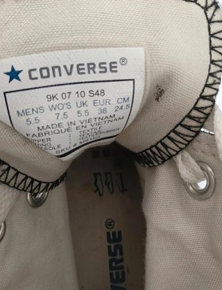 Zapatillas Converse Chuck Taylor Negras
