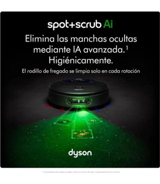 Robot Aspirador y Fregona Dyson Spot+Scrub AI