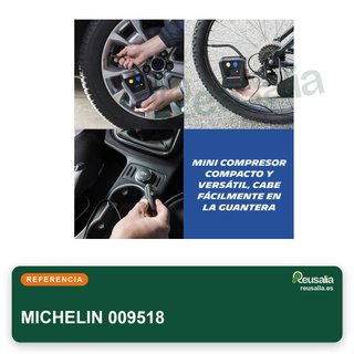 MICHELIN 009518 Mini Compresor Digital 12V