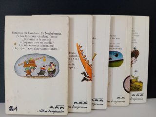 Lote 4 Libros Colección Altea Benjamín (Años 80)