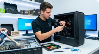 Montaje PC a Medida, Limpieza y Formateo Económico