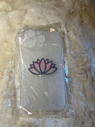 Funda para iPhone 14 Pro con diseño de flor