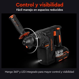 Martillo Perforador 20V, Brushless, Sin Batería