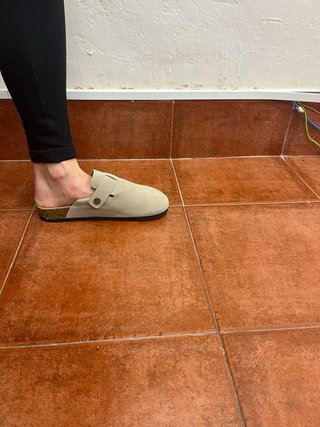 Zuecos Birkenstock Grises