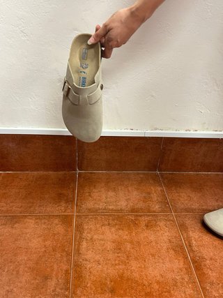 Zuecos Birkenstock Grises