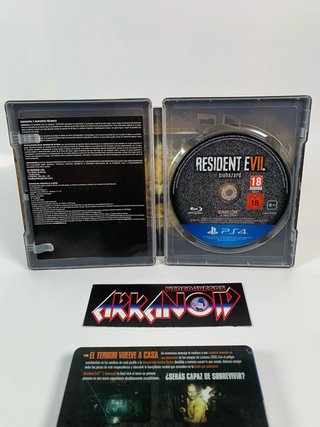 Resident Evil 7 Biohazard Edición en Steelbook PS4