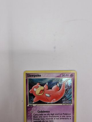 Slowpoke Pokemon Ex Forze Segrete Stamped Near