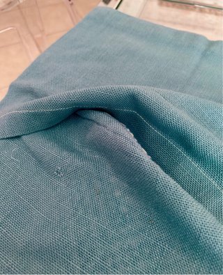 Fodera cuscino anni '70 ricamo a mano