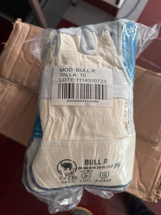 108 Pares Guantes Trabajo Jomiba Bull Talla 10