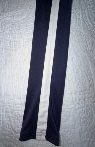 Pantalones Deportivos Azul Marino con Rayas