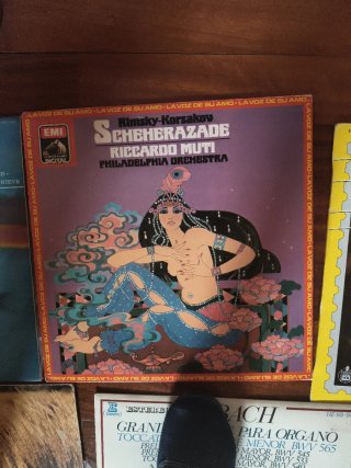 Lotto di 7 dischi vinile di musica classica - Bach, Vivaldi