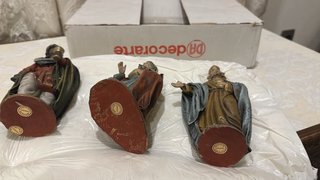 Figuras de los Reyes Magos para Belén