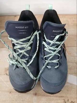 Zapatillas de montaña y trekking impermeables Mujer MH500