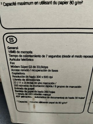Fax laser Brother FAX-2845 USB