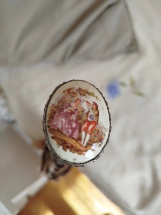 Sombrilla de mano vintage