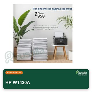 Toner compatibile HP 142A laser kit 2 W1420A