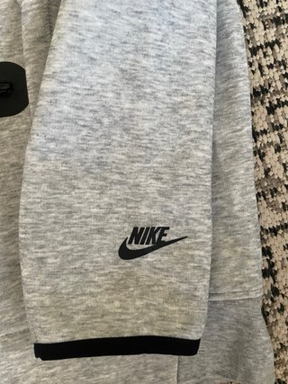 Sudadera Nike Tech Gris Media Cremallera
