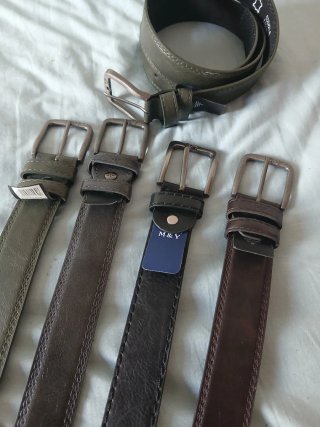 Varios Cinturones Piel Hombre Nuevos