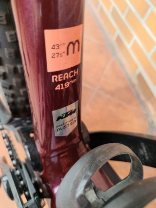 Bicicleta Eléctrica KTM Macina Lycan  Glorious 272