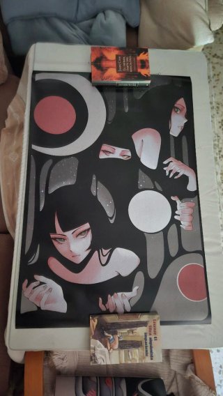 Poster Estilo Anime grande