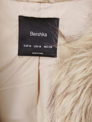 Chaleco pelo Bershka