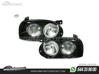 FAROS DELANTEROS DOBLE FARO PARA VOLKSWAGEN GOLF MK3