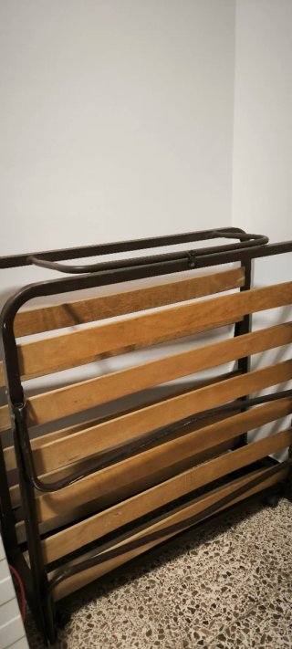 Somier Plegable y Colchón 90cm
