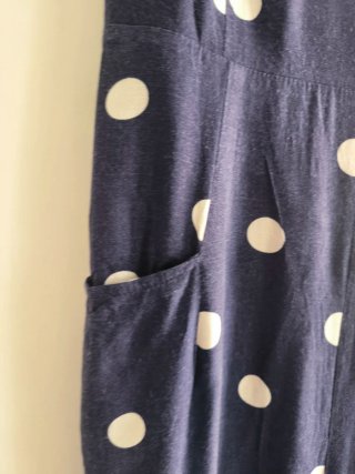 Mono de lunares azul talla 36