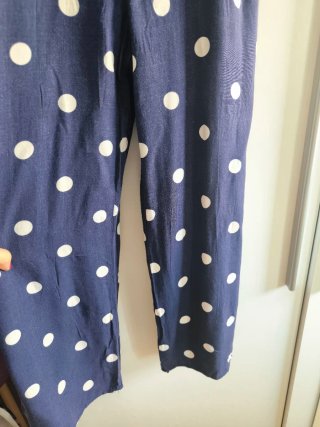 Mono de lunares azul talla 36