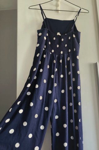 Mono de lunares azul talla 36