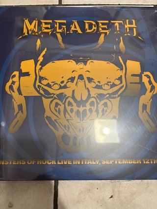 Vinile Megadeth - Monsters of Rock Live in Italy