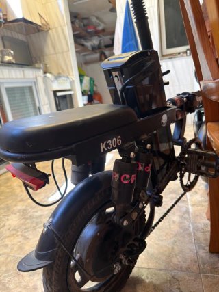 Bicicleta eléctrica plegable
