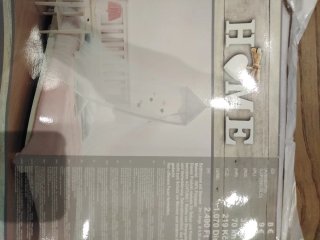 Cortina de tul para cama o cuna