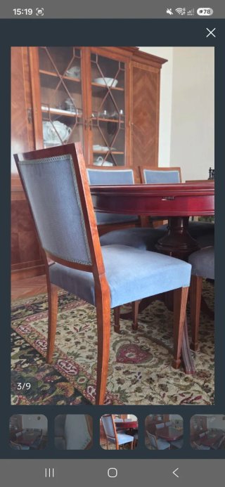 Mesa de Comedor Extensible de Madera