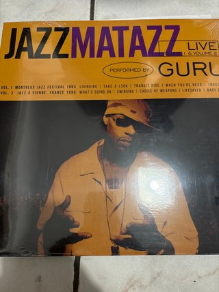 Guru Jazzmatazz Live Vinile Vol. 1 & 2