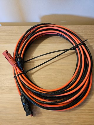 Cable solar de 8 metros