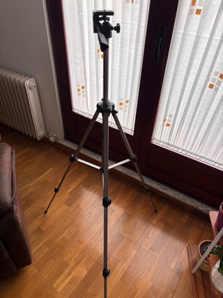 Trípode plegable para Cámara con 3 alturas