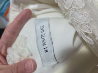Vestido de novia con encaje