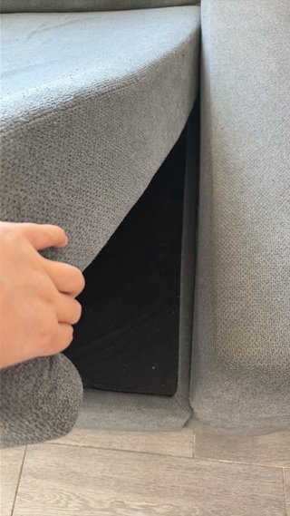 Sofá Cama Chaise Longue Gris