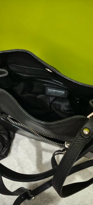 Bolso cuero Negro Gianni Chiarini