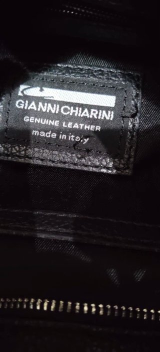 Bolso cuero Negro Gianni Chiarini