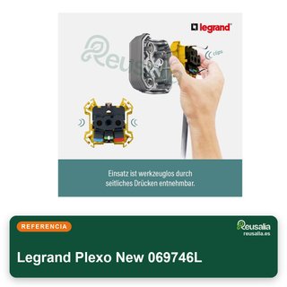 Legrand Plexo New 069746L interruptor y enchufe
