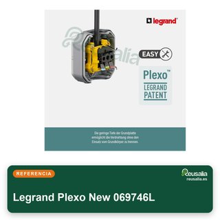 Legrand Plexo New 069746L interruptor y enchufe