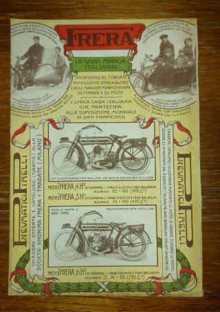 Pubblicità Figli di Silvio Santini 1900