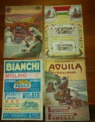 Pubblicità Figli di Silvio Santini 1900