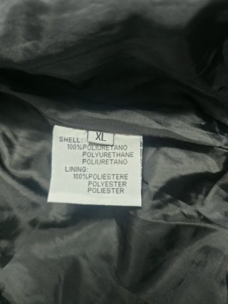 Chaqueta Biker Maison Blue Negra Talla XL