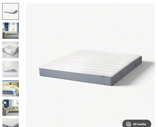 Estructura de Cama y Colchón IKEA