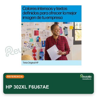 Cartuccia inchiostro HP 302XL F6U67AE alta capacità