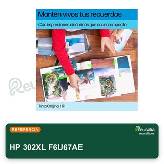Cartuccia inchiostro HP 302XL F6U67AE alta capacità