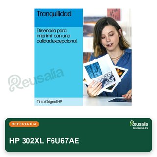 Cartuccia inchiostro HP 302XL F6U67AE alta capacità
